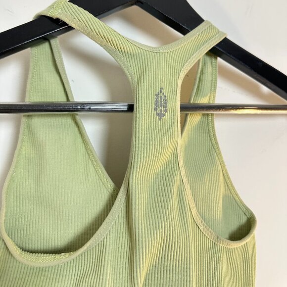 FREE PEOPLE Movement Free Throw Crop Top in Mint Size Small - Picture 6 of 6